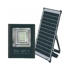 HB LEDS - Foco Proyector De Área LED 25W Con Panel Solar