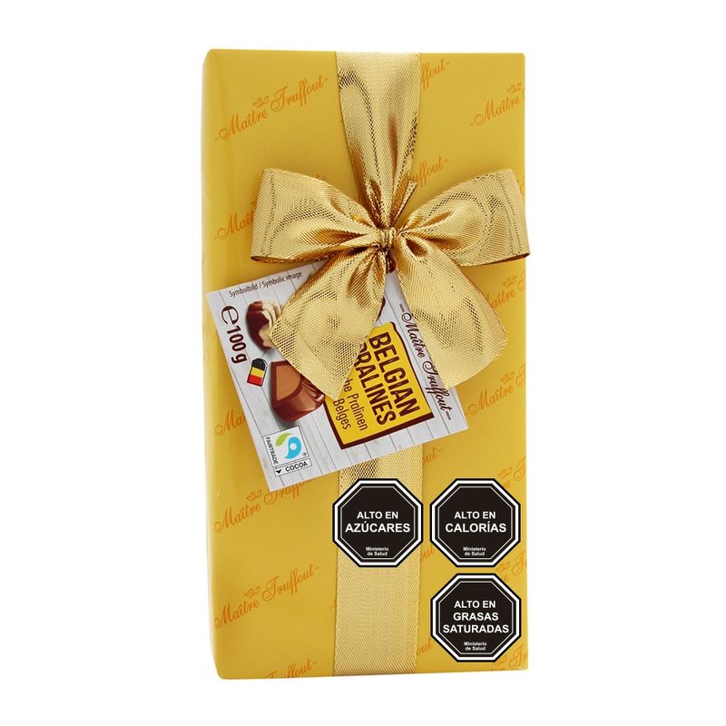 MAITRE TRUFFOUT - Bombones Maitre Truffout Praliné amarillo 100g