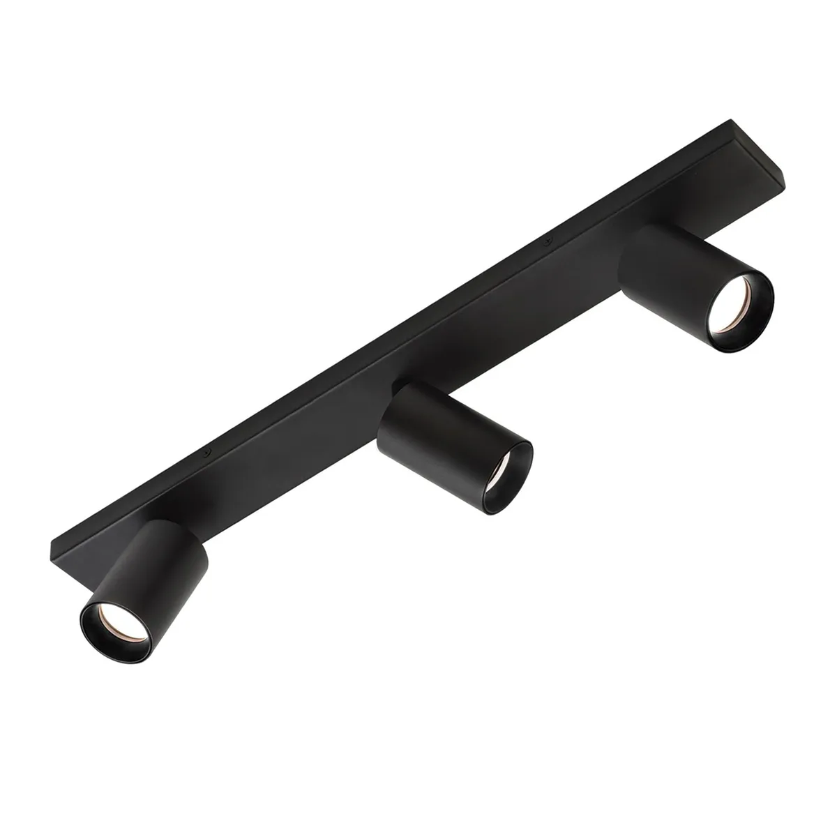 MEGABRIGHT - Foco Spot Para Cielo o Muro Porta 3xGU-10 Negro M