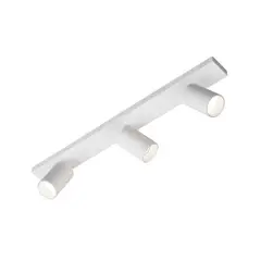 HB LEDS - Foco Spot Para Cielo o Muro Porta 3xGU-10 Blanco M