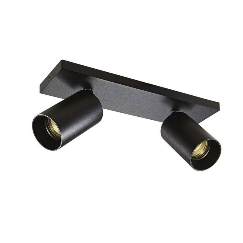 HB LEDS - Foco Spot Para Cielo o Muro Porta 2xGU-10 Negro M