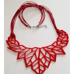 CATHALIFAUDJOYAS - Collar 3d hojas