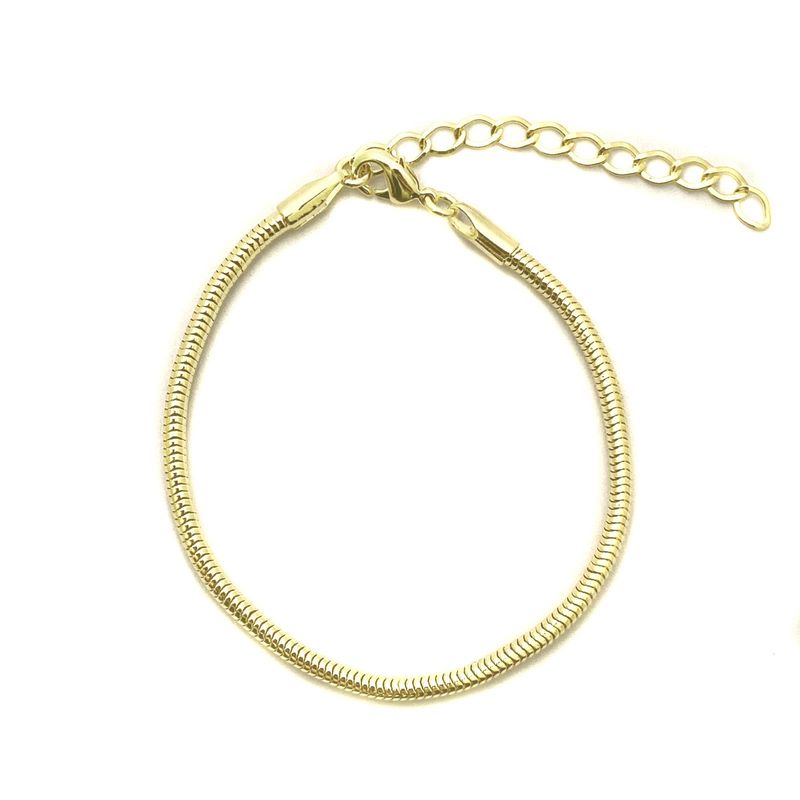 ANDREA COGGIOLA JOYAS - Pulsera Cordón Enchapado Oro 18K