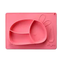 COCHOLITO KIDS - Plato De Silicona Para Niño Sin Ventosa