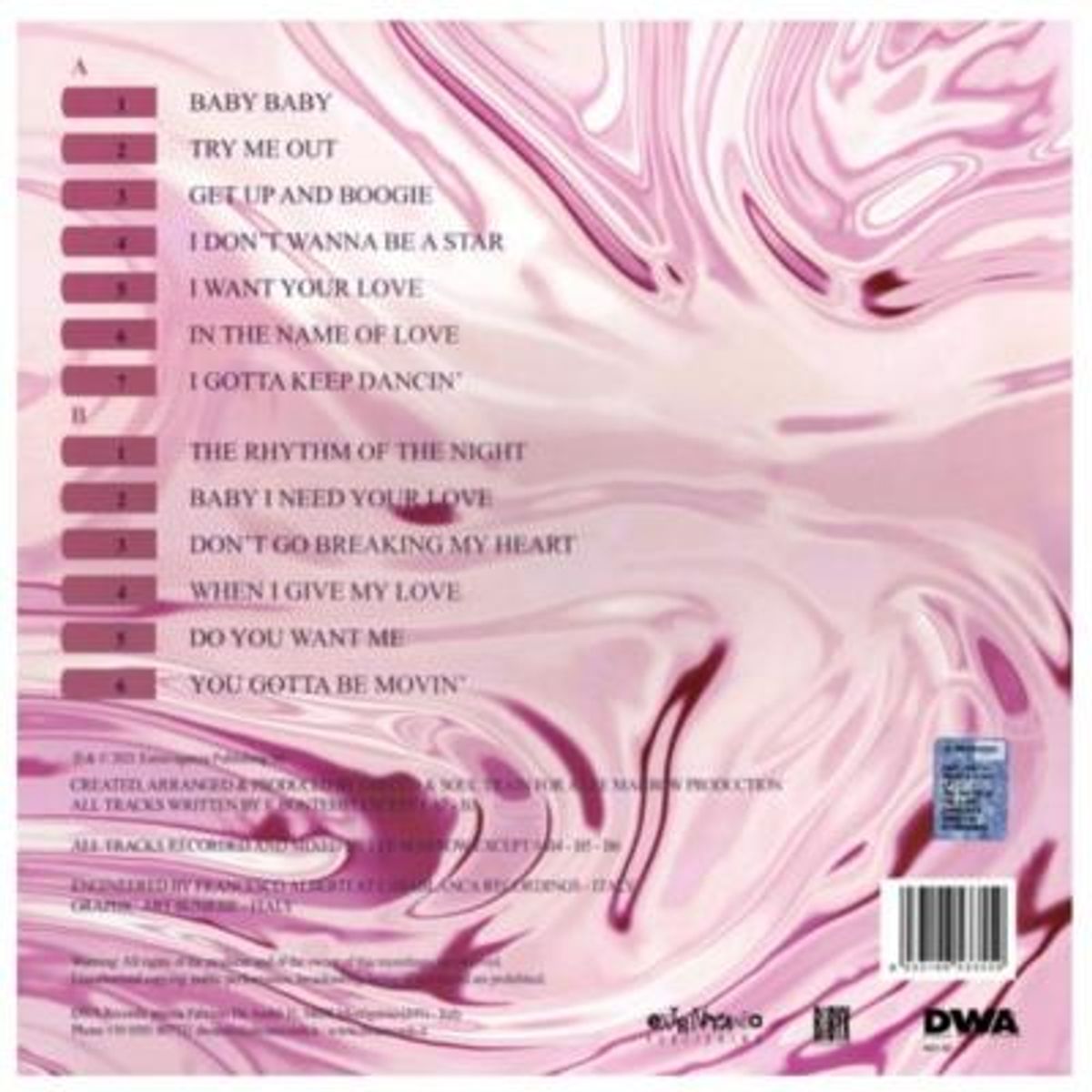 HITWAY MUSIC - CORONA - RHYTHM OF THE NIGHT - VINILO HITWAY MUSIC