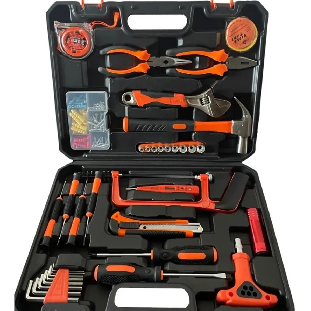 LERNEN - Set 150 Piezas Herramientas Manuales - Maletín Portátil