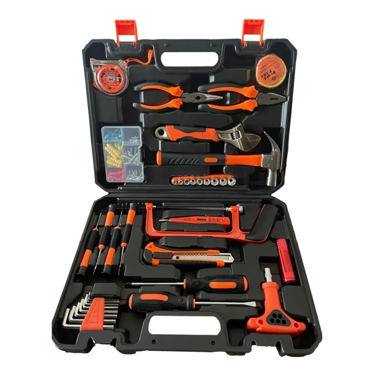 LERNEN - Set 150 Piezas Herramientas Manuales - Maletín Portátil