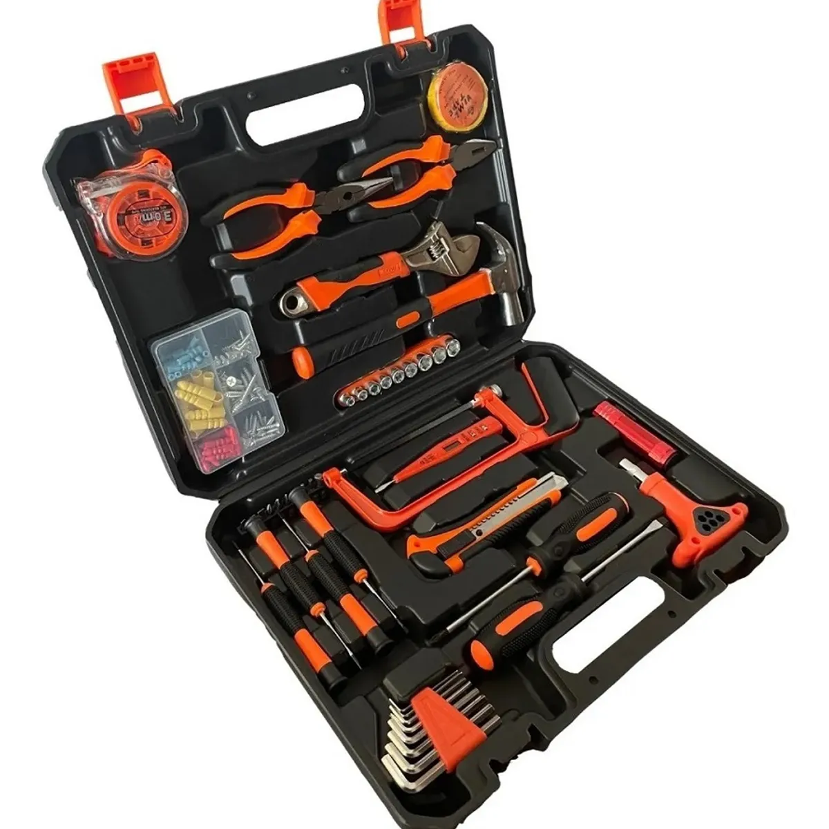 LERNEN - Set 150 Piezas Herramientas Manuales - Maletín Portátil