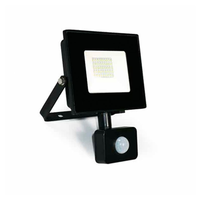 WANT - Proyector de área led con sensor 50w Certificación sec Frío