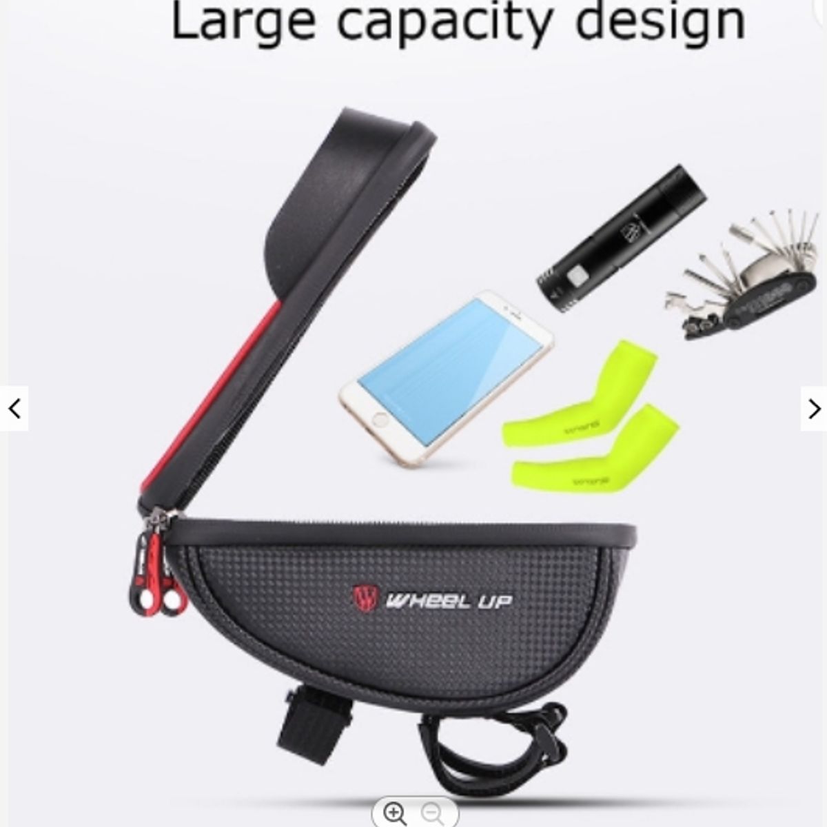 GENERICO - Bolso Soporte de Celulares Para Bicicletas Ultra Sensible