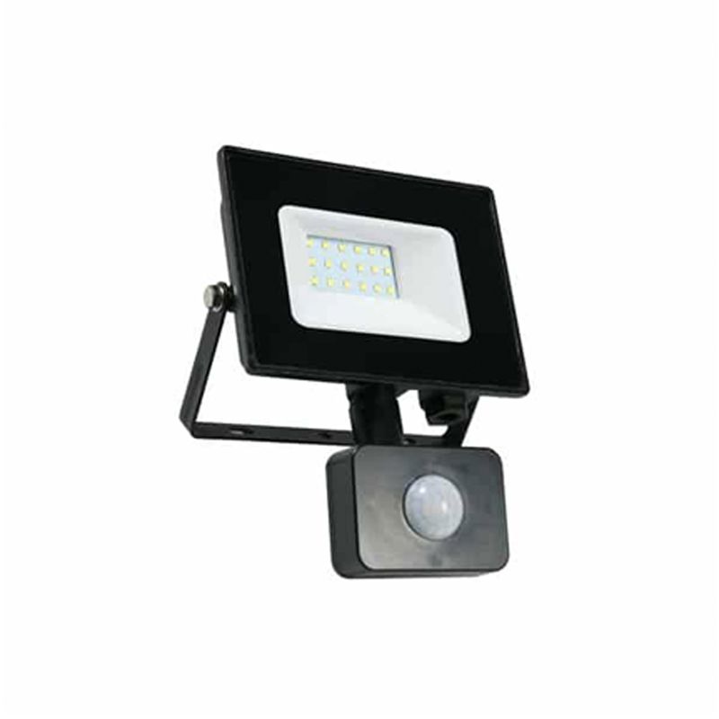 WANT - Proyector de área led con sensor 20w Certificacion sec Calido