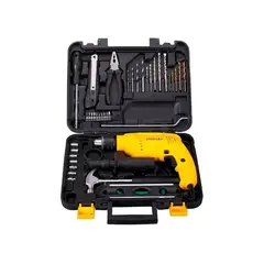 STANLEY - Kit Taladro Percutor electrico 13mm 600w