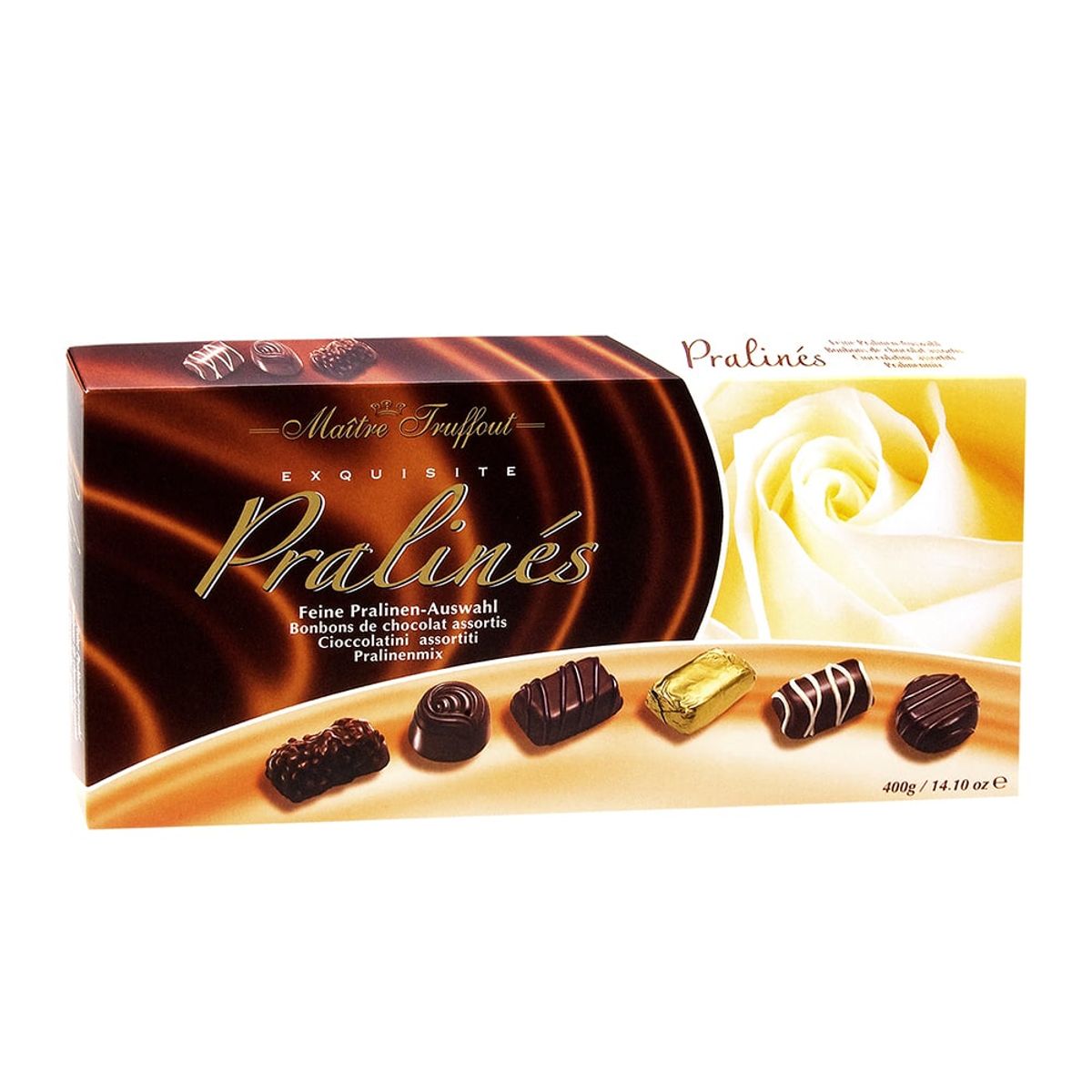 MAITRE TRUFFOUT - Estuche Pralines Maitre Truffout Surtidos 400g