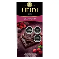 HEIDI - Chocolate tableta Dark cranberry 80g