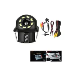 GENERICO - Hd Camara Auto Visión Nocturna Retroceso 8 Led Ip66 12v