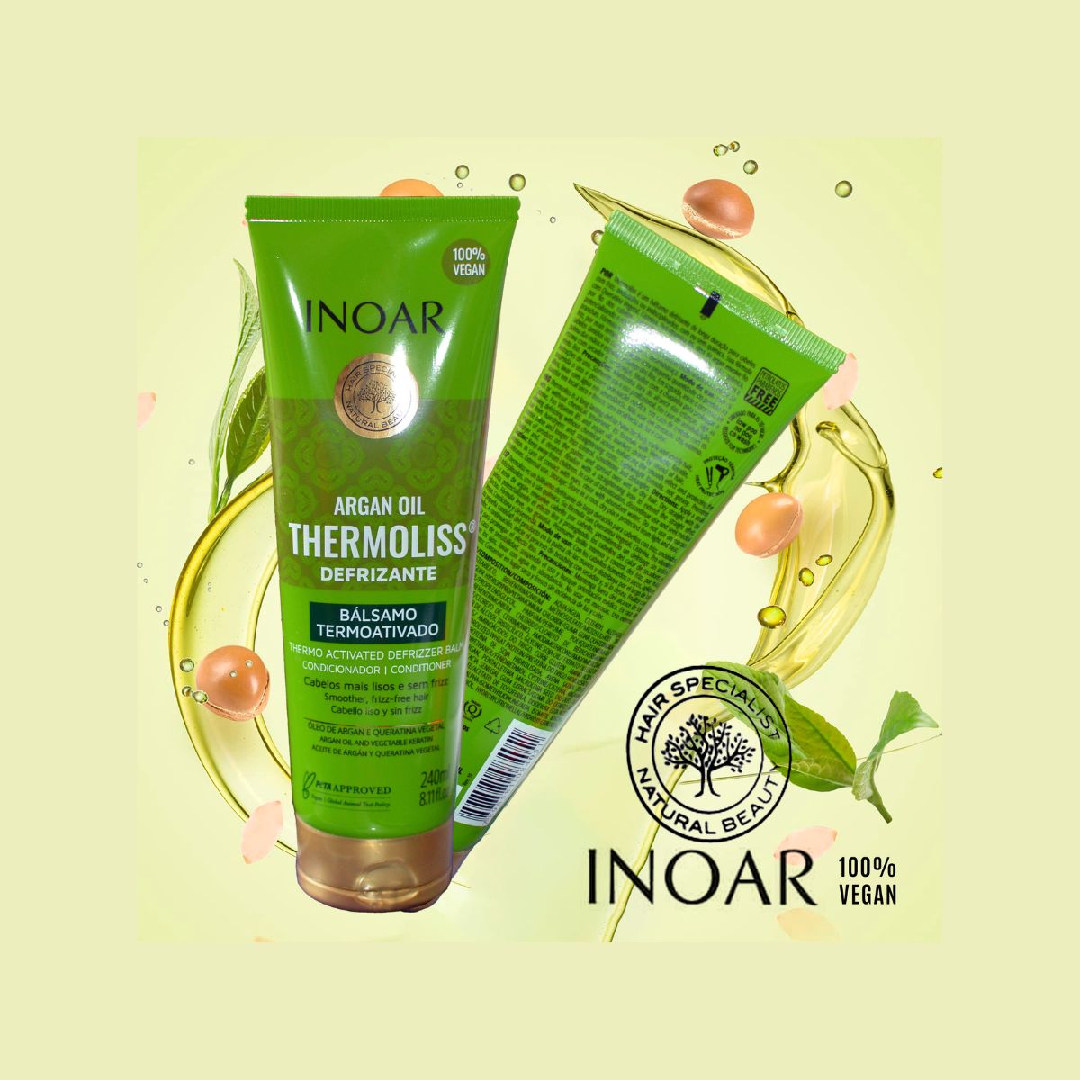 INOAR - Thermoliss - Desfrizante Termoactivado 240 Ml INOAR