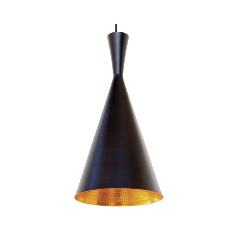 HB LEDS - Lámpara Colgante TD Negro Dorado