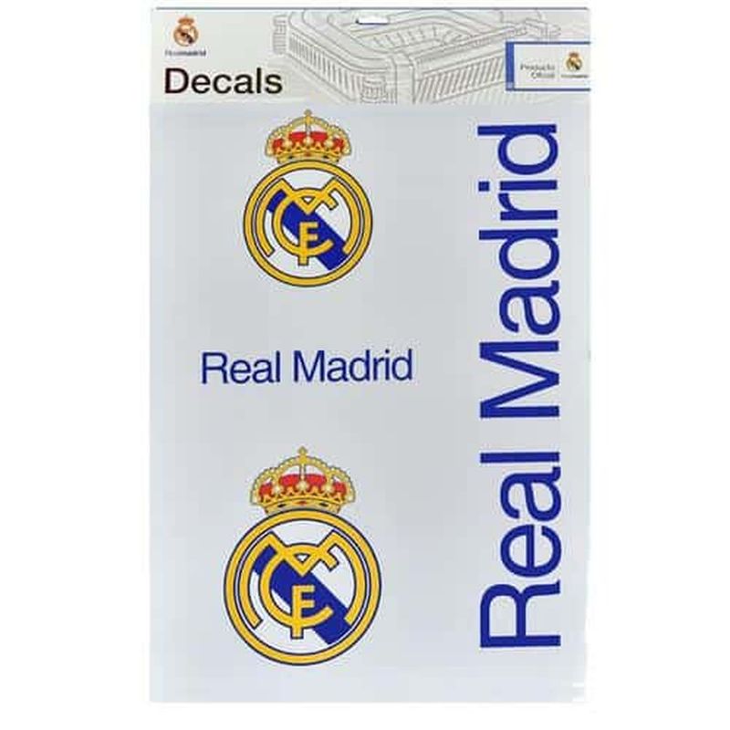 GENERICO - MACCABI STICKER FUTBOL REAL MADRID STICKERS GRANDES
