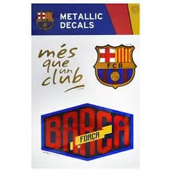 GENERICO - MACCABI STICKER FUTBOL BARCELONA STICKERS METALIZADOS
