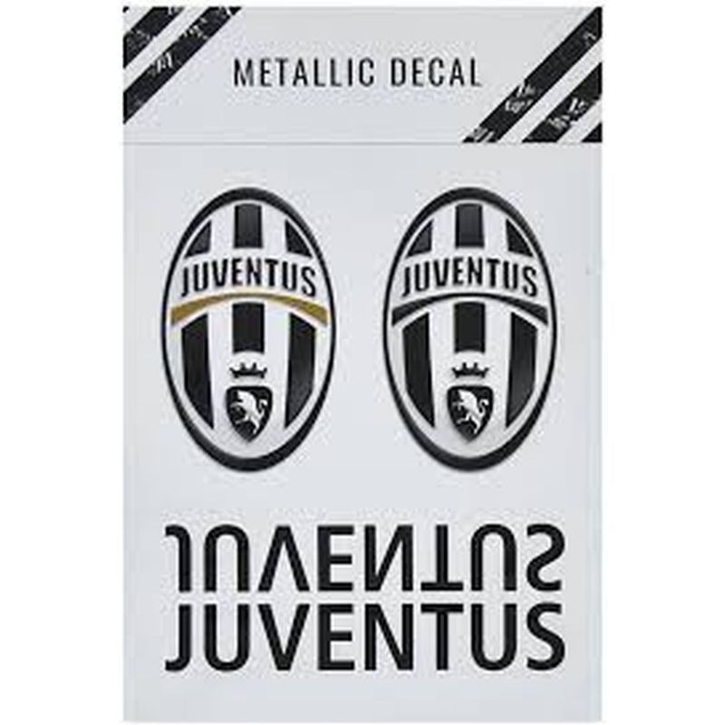 GENERICO - MACCABI STICKER FUTBOL JUVENTUS STICKERS METALIZADOS