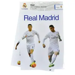 GENERICO - MACCABI STICKER FUTBOL REAL MADRID STICKERS DE PARED