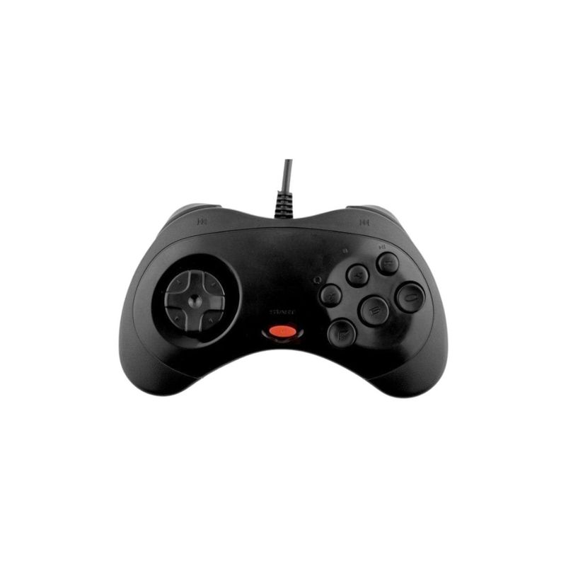 SEGA - Control Sega Negro Usb Para Pc