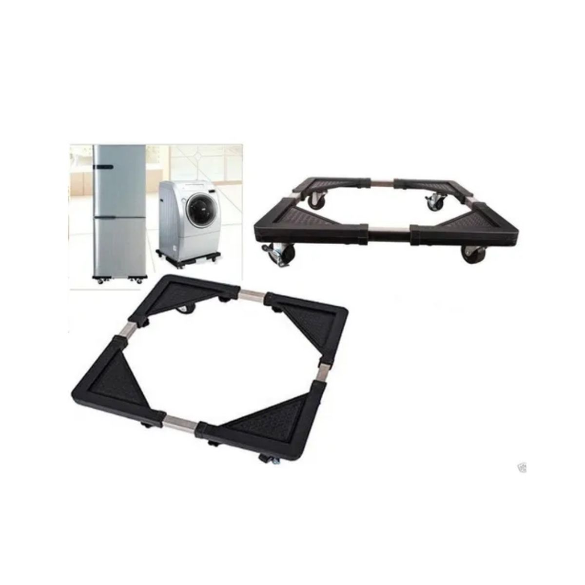 GENERICO - Soporte Multifuncional Nevera Lavadora Ajustable