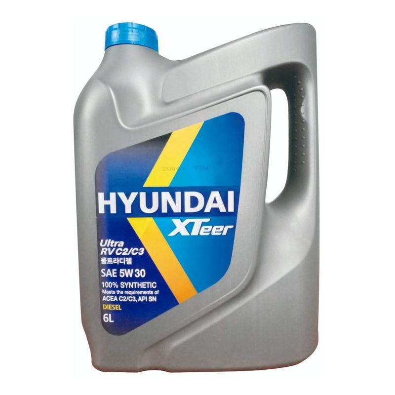 HYUNDAI - Aceite Motor Hyundai Xteer 5w30 Sintetico 6lt Dpf HYUNDAI