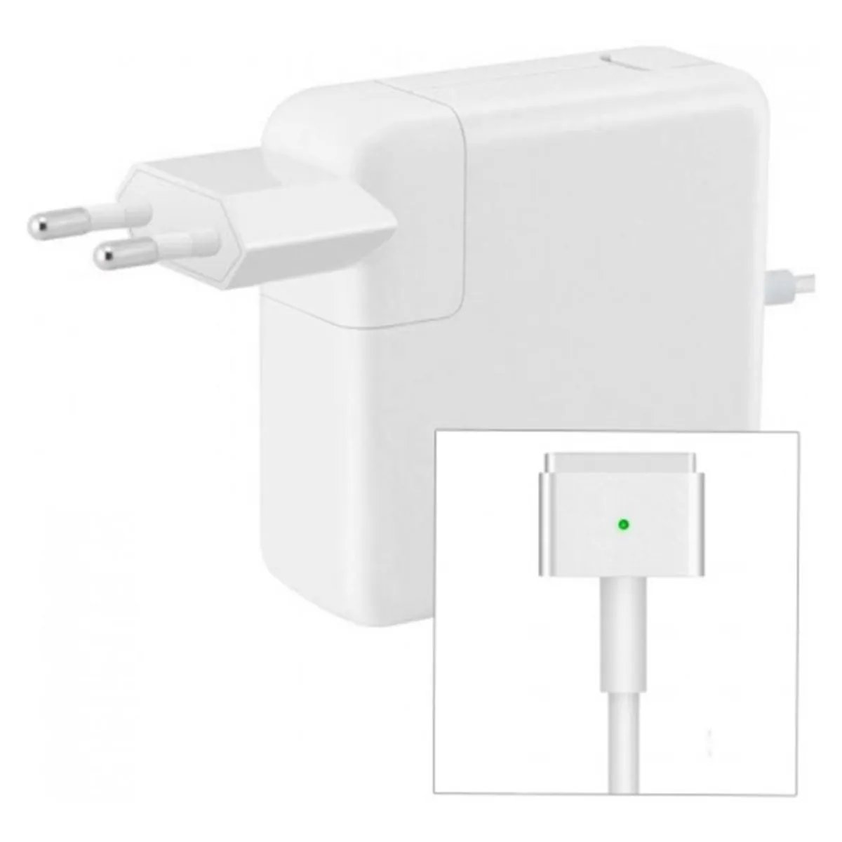 DETODOYMAS - Cargador Para Macbook Air De 11 Y 13 45w Magsafe 2 - Negro