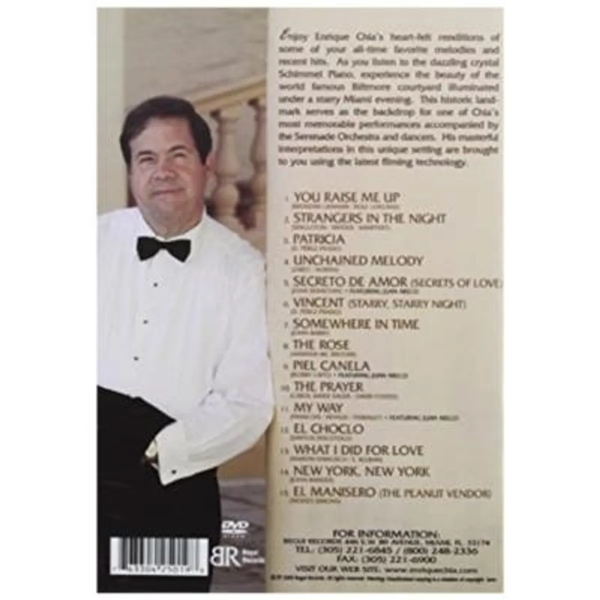 HITWAY MUSIC - ENRIQUE CHIA - SENTIMENTAL PIANO - DVD HITWAY MUSIC
