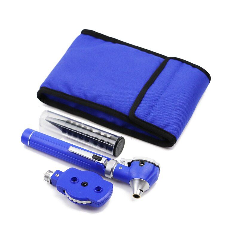 GENERICO - otoscopio oftalmoscopio color azul