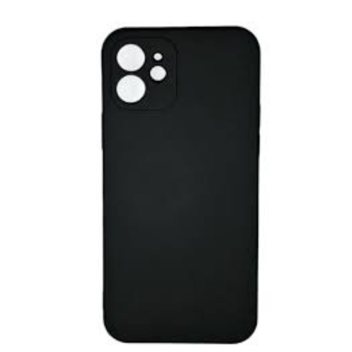 GENERICO - Carcasa de silicona para Iphone 11 NEGRO
