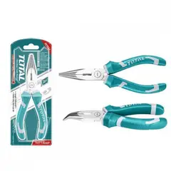 TOTAL TOOLS - Alicate Punta Curva 6 Pulgadas