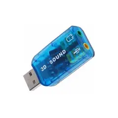 GENERICO - Tarjeta Adaptador Sonido Usb 5.1