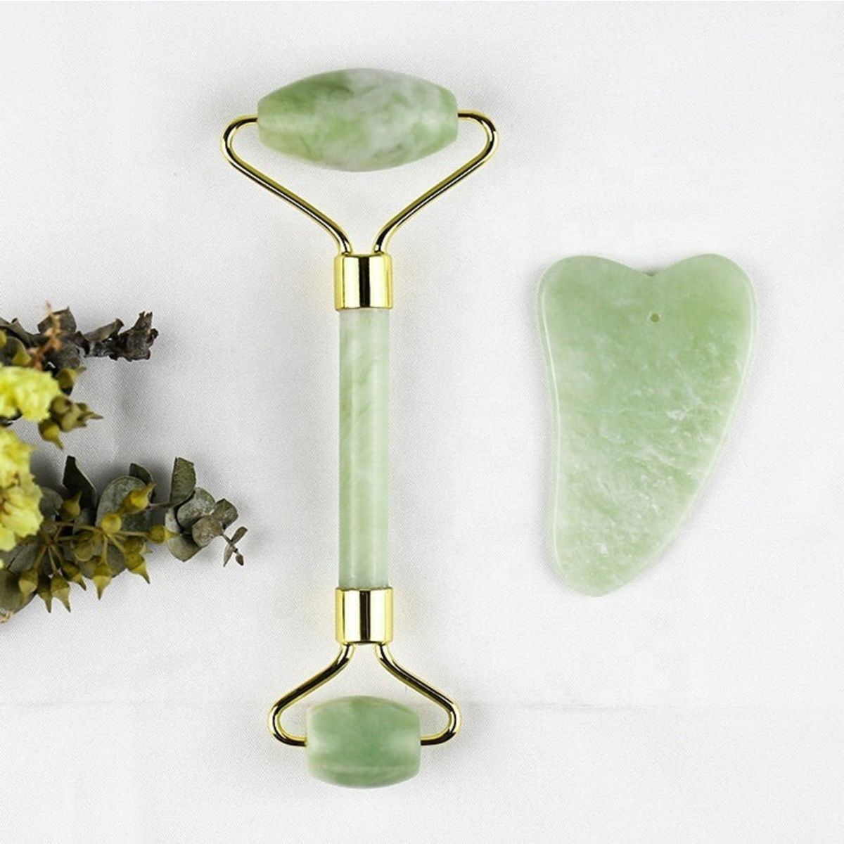 COLOR LAB - Jaipur - jade y gua sha verde agua skin care COLOR LAB.-