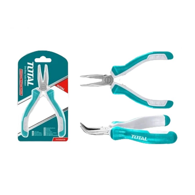 TOTAL TOOLS - Mini Alicate 4 1/2 Punta Curva