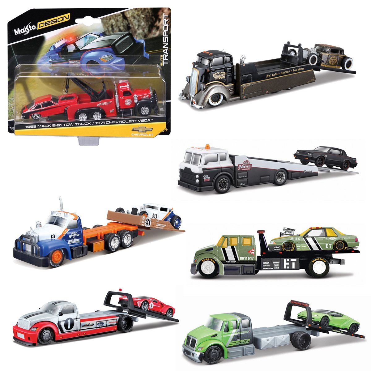 MAISTO - Camion y Vehiculo Maisto Design Elite Transport 1 unid