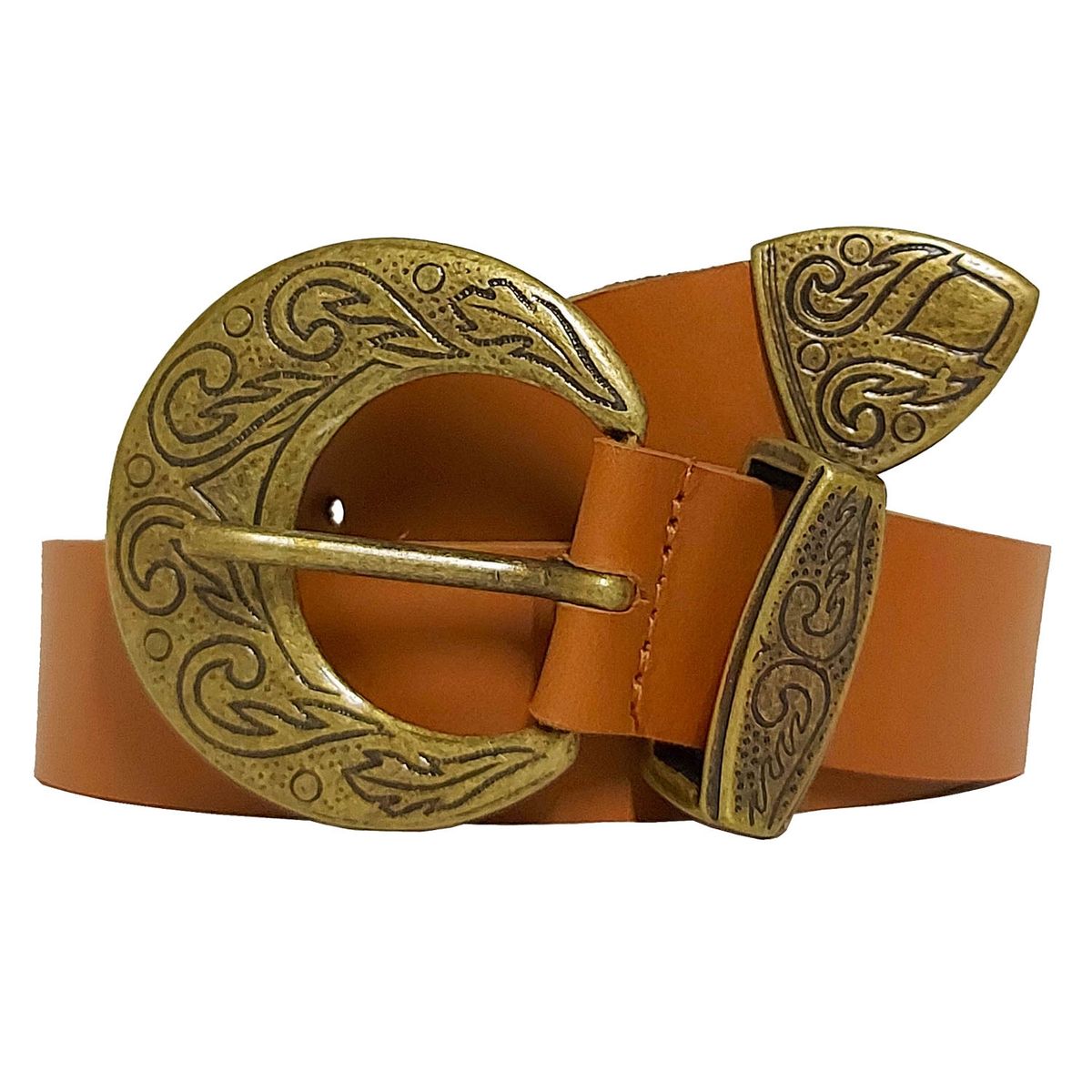 MAECUEROS - Cinturón Cuero ABC Luna