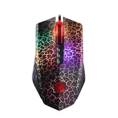 BLOODY - Mouse de Juego A4Tech A70 6200 Light Strike Negro