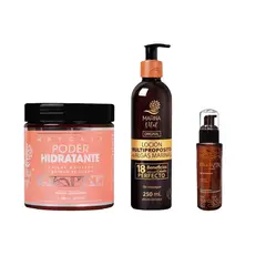 MARINA VITAL - Set máscara poder hidratante loción multi y serum