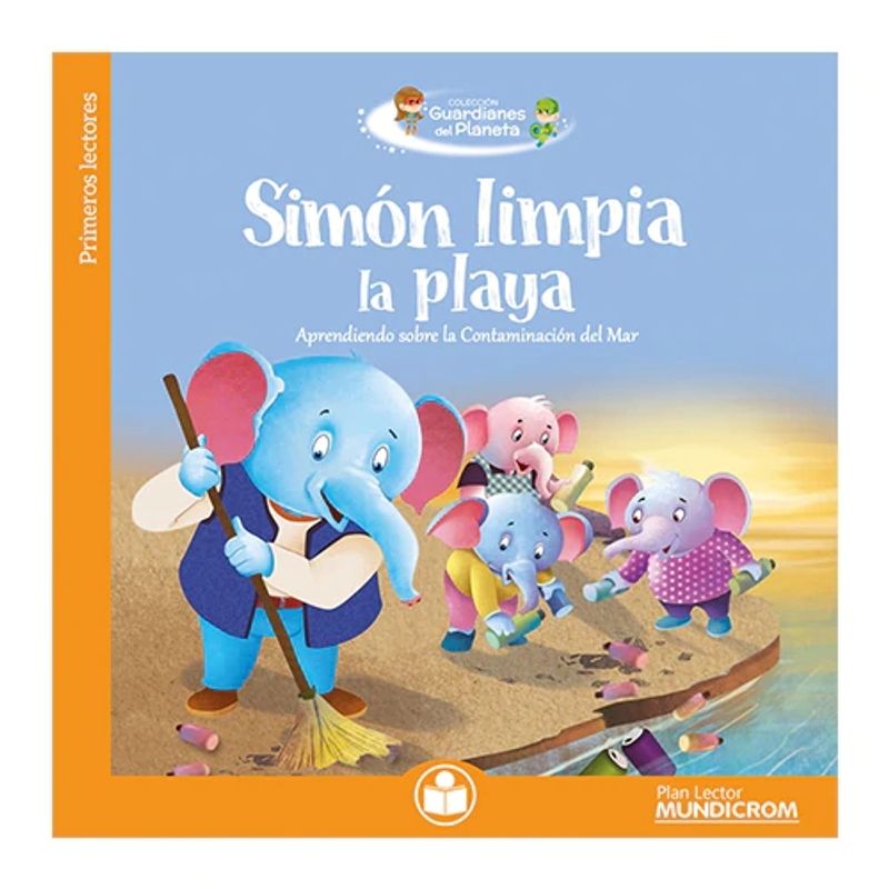 MUNDICROM - Simon limpia la playa - Mundicrom