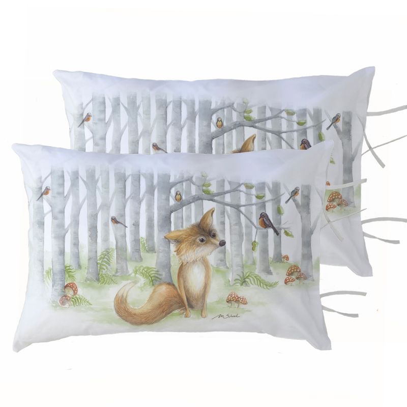 MARGARITA SCHEEL BY CASA ALVARINHO - PACK 2 FUNDAS ALMOHADA ZORRITO 50X70