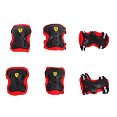 FERRARI - SKATE SET PROTECTOR - MEDIUM - COLOR OSCURO