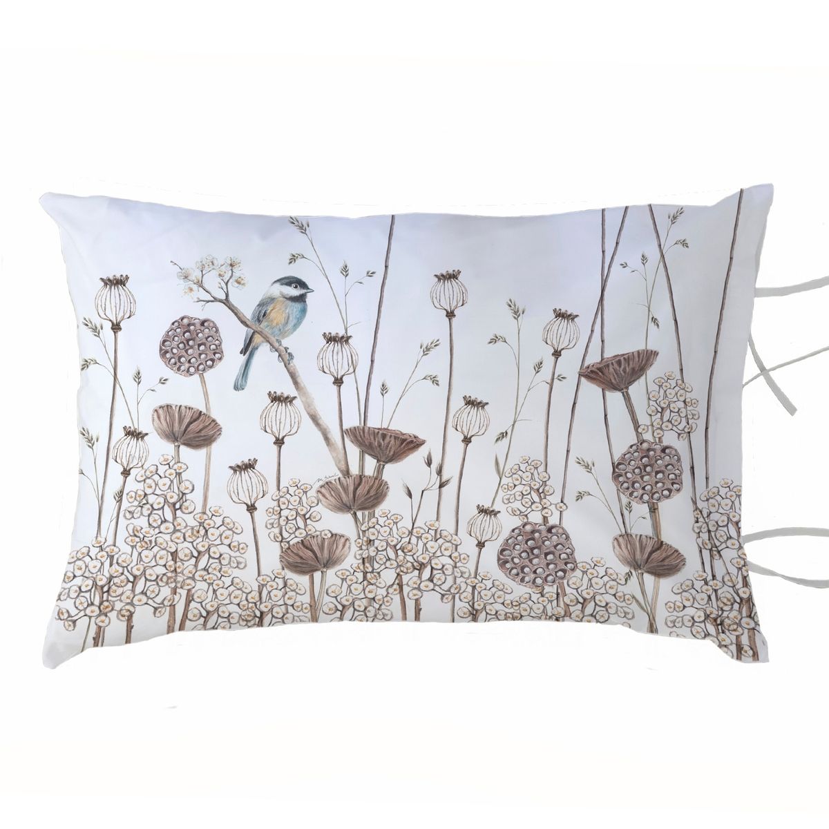 MARGARITA SCHEEL BY CASA ALVARINHO - FUNDA ALMOHADA CICLO AMAPOLAS 50X70