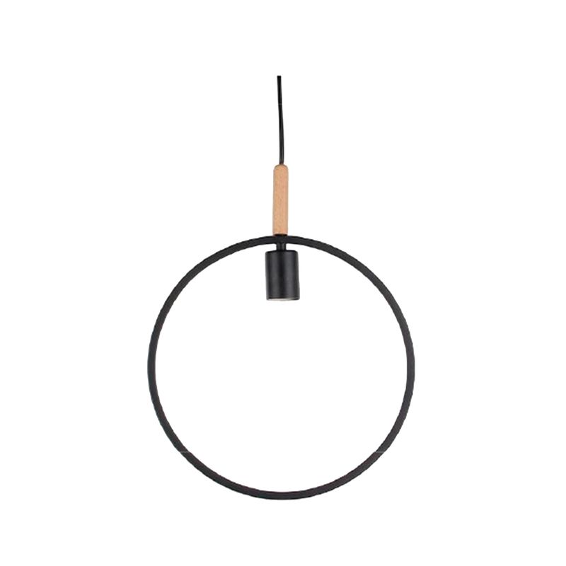 HB LEDS - Lámpara Colgante Olé Metal Negro