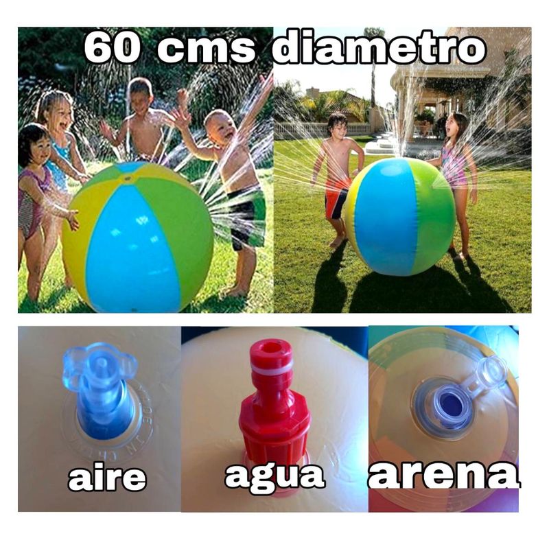 UNIVERSAL - PELOTA LANZA AGUA PARA NIÑOS