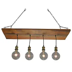 HB LEDS - Lámpara cielo 4 ampolletas
