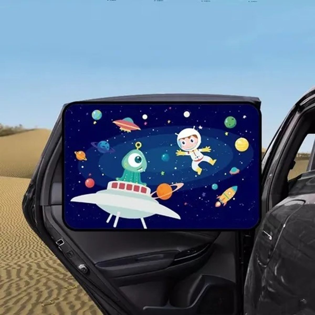 COCHOLITO KIDS - Cortina Sombrilla Infantil Para Auto Con Imán