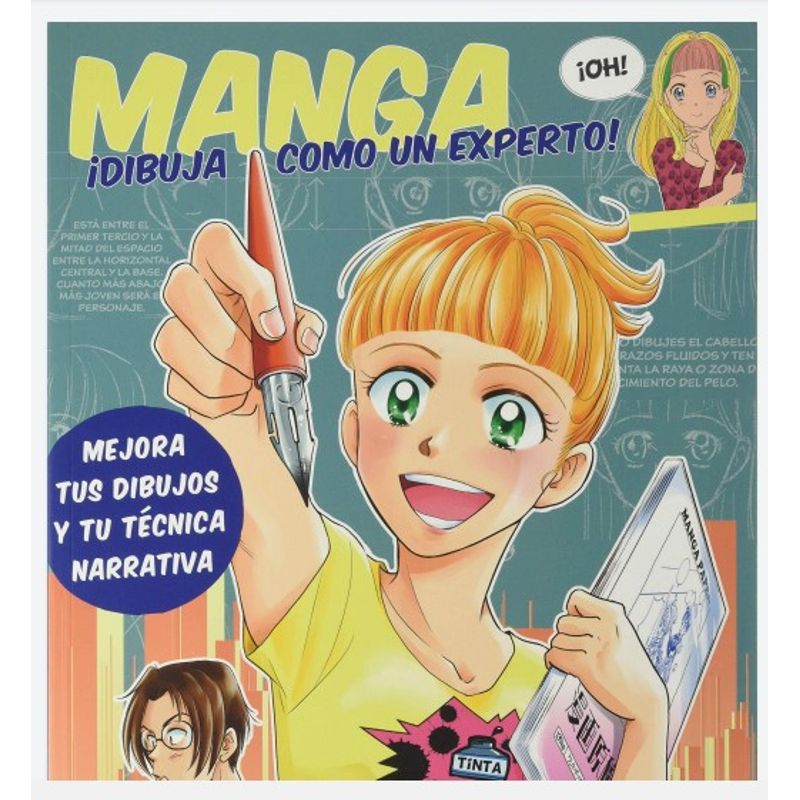 EDITORIAL CONTRAPUNTO - Libro Manga. Dibuja Como Un Experto