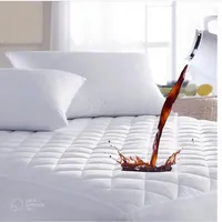 Cubrecolchon Impermeable 2 Plazas Hipoalergénico - Blanco